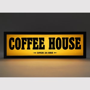 COFFEE HOUSE - Led Light Signs - usb (100)