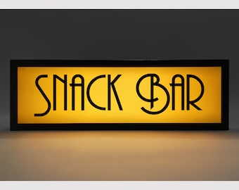 SNACK BAR - Led light signs for Home Cinema, Home Theater, Man Cave,.... - usb (92)