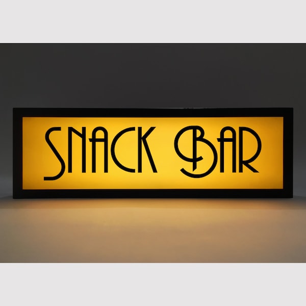 SNACK BAR - Led light signs for Home Cinema, Home Theater, Man Cave,.... - usb (92)