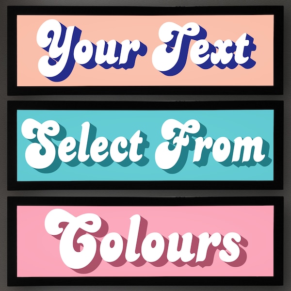 Personalised Dollface themed led light signs for home and shops - usb (114)