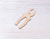 Wooden wrench Laser Cut, wood cutout, plywood figure, different size shape Ornaments Craft Decoration Decoupage Unpainted (EW0312)