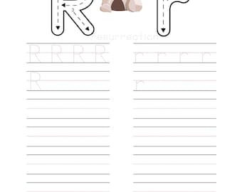 Alphabet Tracing Worksheets • Bible ABC Printables • Handwriting Practice • Preschool Homeschool • Christian Inspired Alphabet Tracing