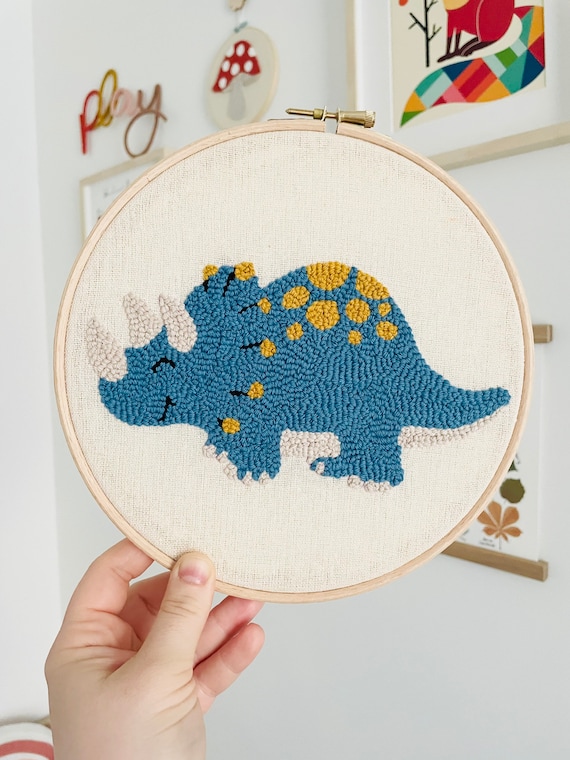 5D Diamond Painting Kits Dinosaur Embroidery Triceratops