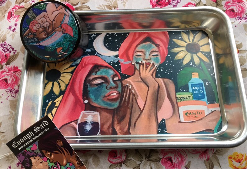 Essence Girly Rolling Tray Smoking Accessories Smoking Tray Etsy