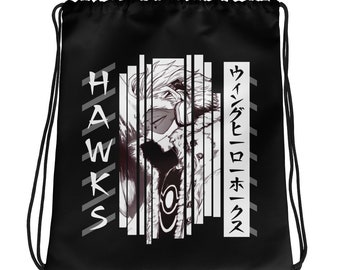 Drawstring Bag Hunter Anime Anime Gift Weeb  Backpack Multiple Colors Anime Drawstring Bag