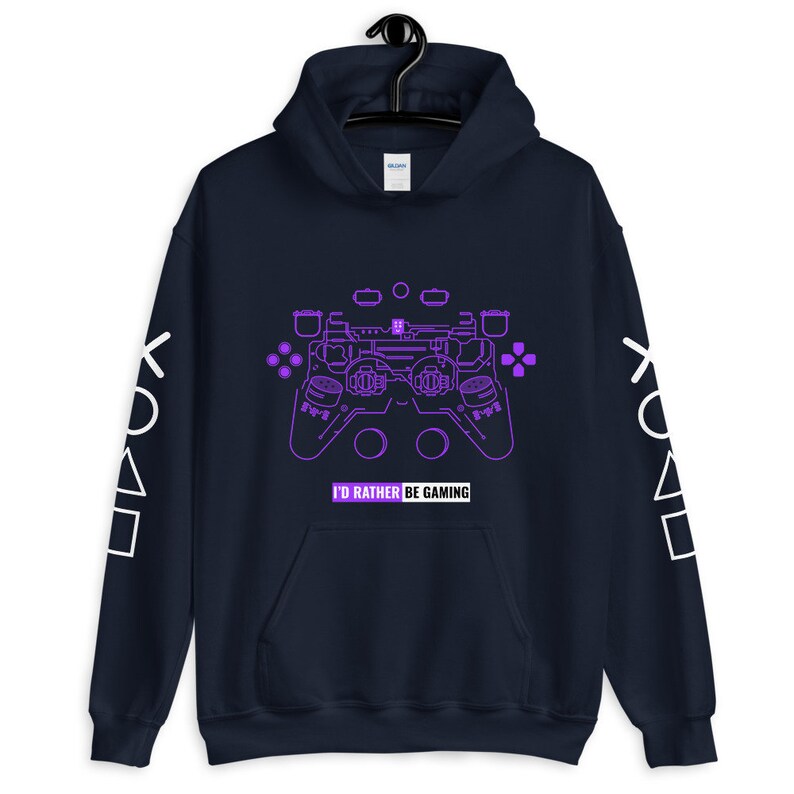 gaming themed hoodie