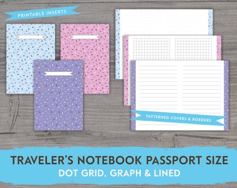 a5 planner inserts dot grid paper graph paper printable etsy graph paper letter size