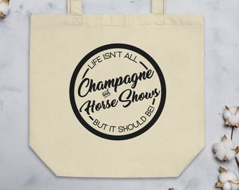 Funny Horse Show Tote Bag