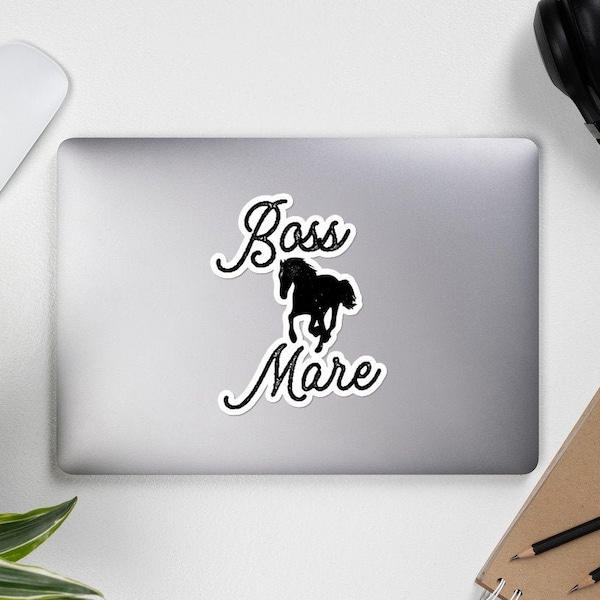 Boss Mare Horse Sticker for Equestrians and Horse Lovers