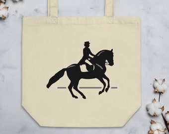 Dressage Rider Tote Bag