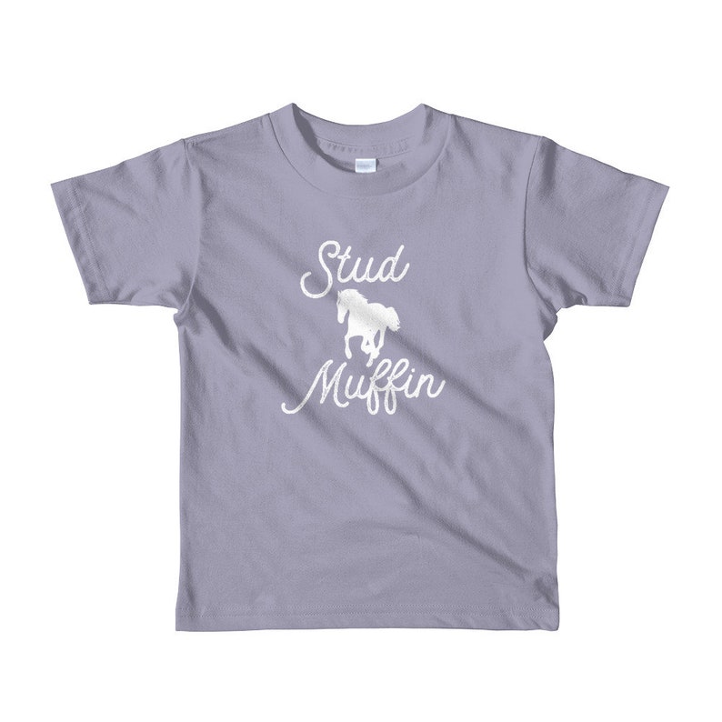 Stud Muffin Kids Horse T-Shirt for Boys Horse Gift image 4