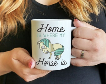 Funny Horse Saying Quote Mug for Horse Owners, Gift for Horse Lovers