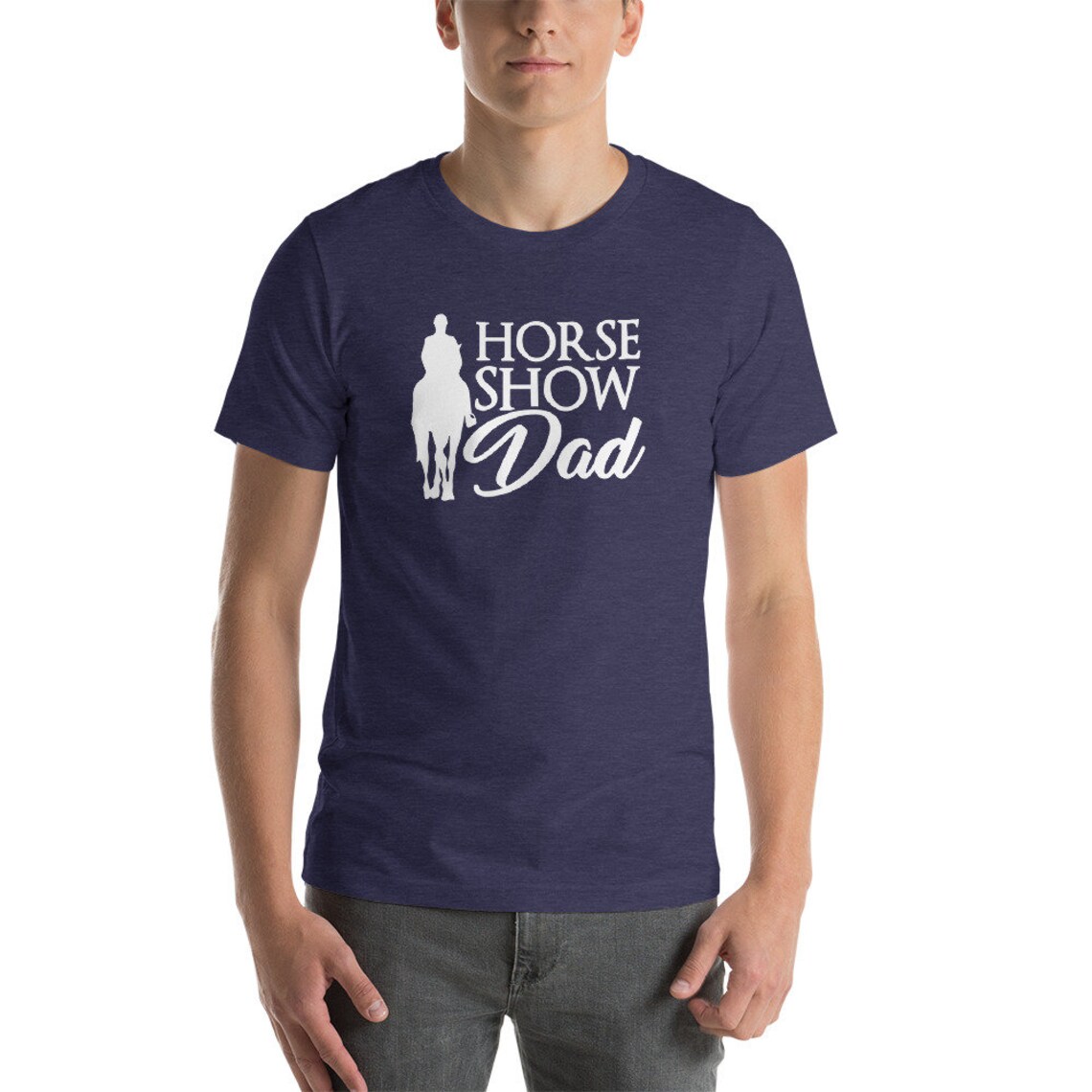 Horse Show Dad Gift Tshirt Etsy