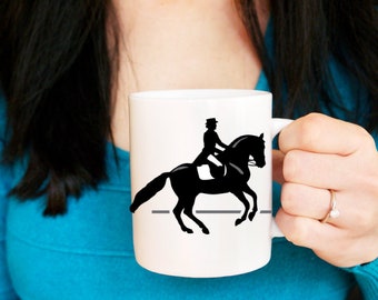 Dressage Mug | Dressage Rider Mug | Dressage Gift | Dressage Coffee Mug | Dressage Rider Gift | Dressage Horse | Dressage Cup | Dressage Tea