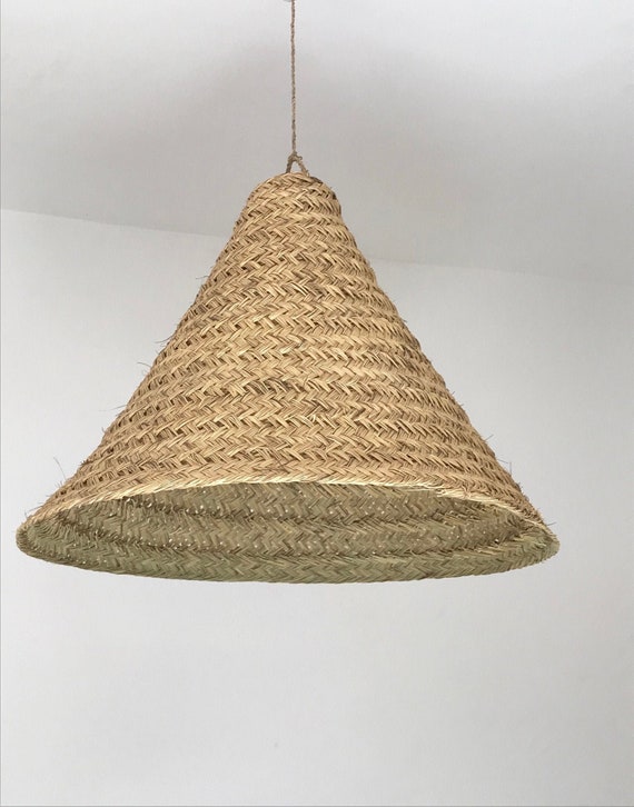Large Moroccan Handmade Natural Rattan Lampshade - Handmade Lampshades Norfolk Large Moroccan Handmade Natural Rattan Lampshade - Handmade Lampshades Norfolk