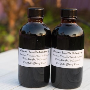 Mexican Vanilla Extract 4 Ounces