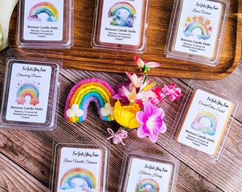 Organic Beeswax Melts, Summer Scents, Phthalate Free Fragrance Oils, Aromatherapy Beeswax Melts, Housewarming Gift, Wax Tarts, Soy Free