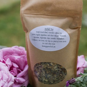 Organic Herbal Sleep Tea: Caffeine-Free Bedtime Blend