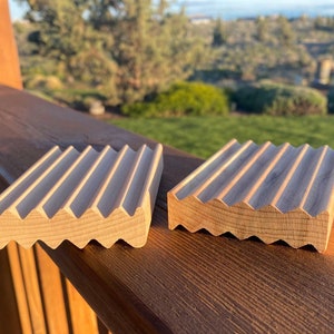 Wooden Soap Tray To Help Your Handmade Soap Last Longer, Allows Soap To Dry In Between Uses