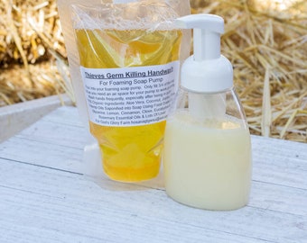 Five Thieves Foaming Soap, Made With Essential Oils, Palm Free Organic Soap