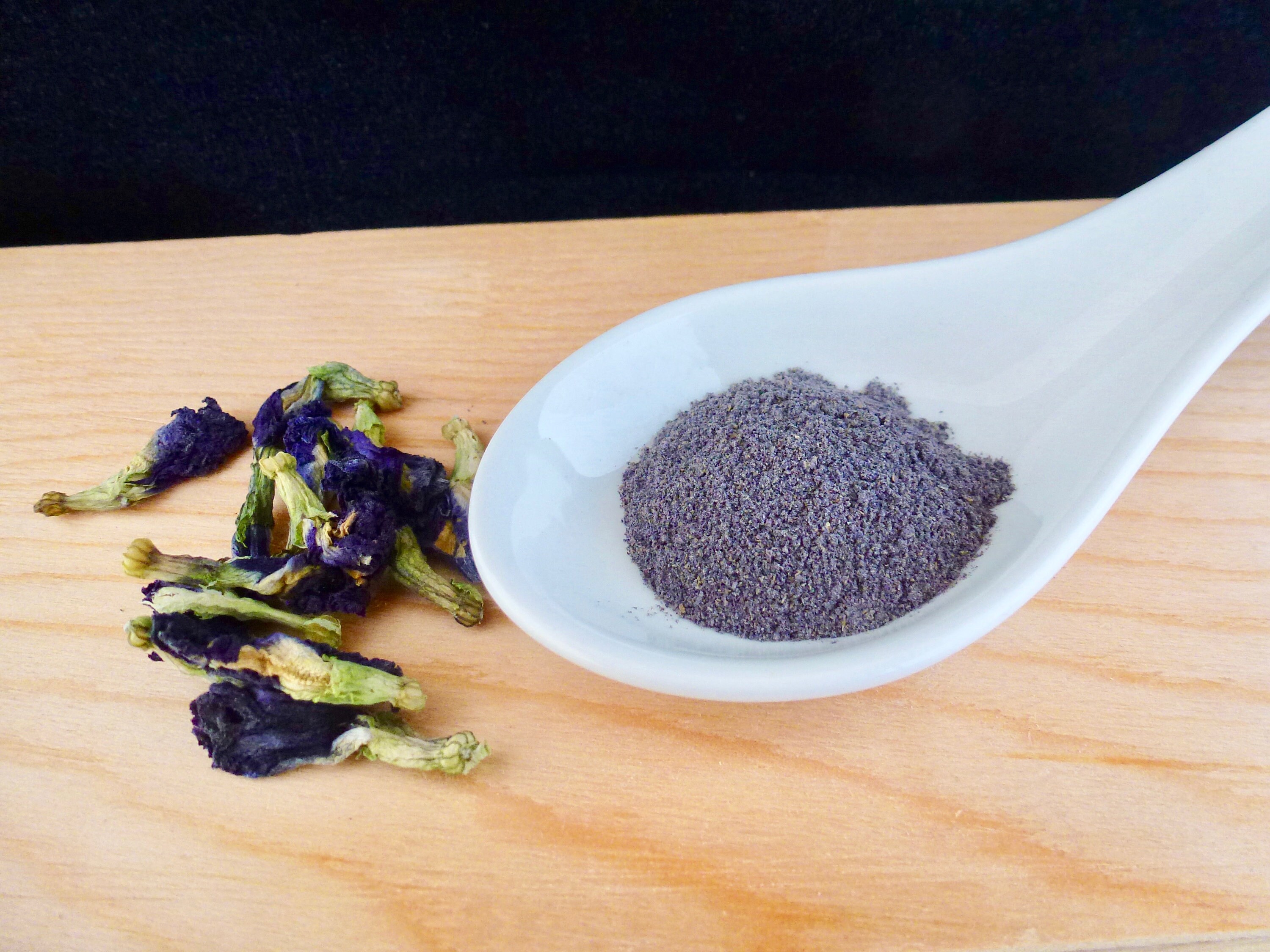 Blue Butterfly Pea Flower Powder Natural Dye Food Color Etsy UK