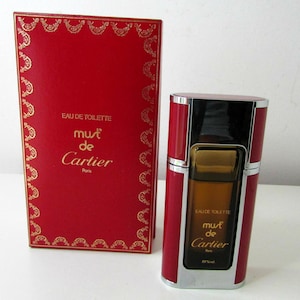 Vintage must de cartier perfume - Etsy 日本