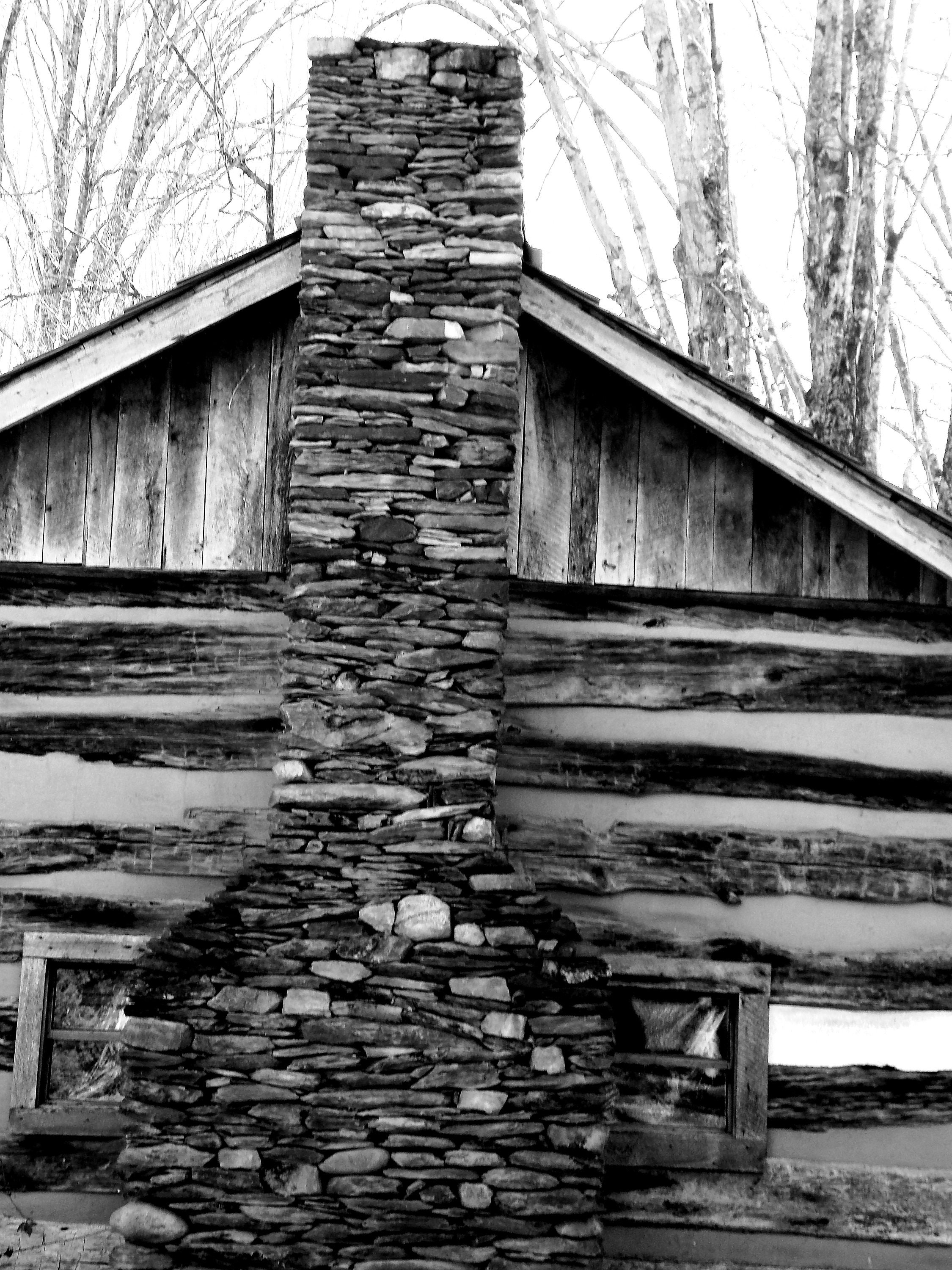 Digital Download Log Cabin Nature Woods Forest Woodlands Etsy