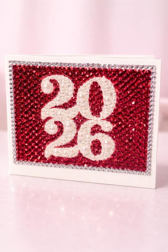 2026 Mahjong Card Rhinestone Bling Kit – Classic | DIY Bedazzle Kit for NMJL Mahjong Cards | Mahjong Gift