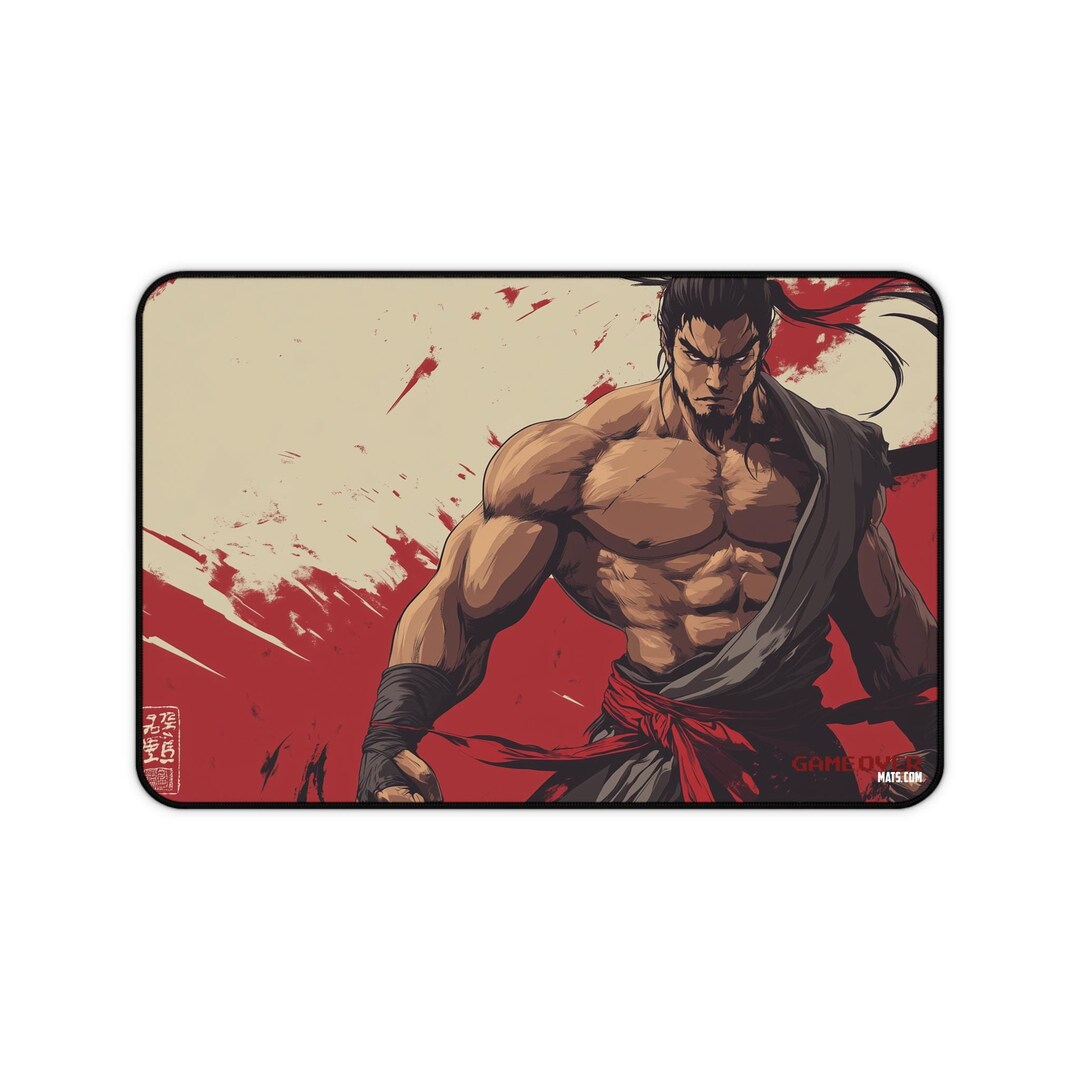 Minimalist Feng Wei Tekken Art Print Martial Arts Poster With Clean