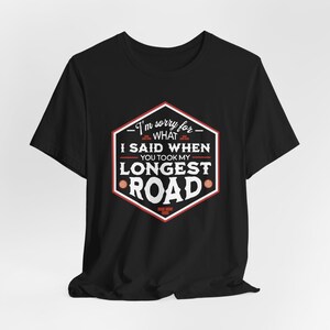 Catan t-shirt, longest road, bricks and lumber, game night, navy tee