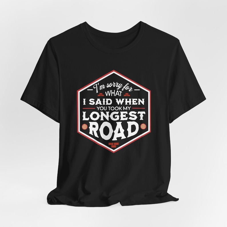 Catan t-shirt, longest road, bricks and lumber, game night, navy tee