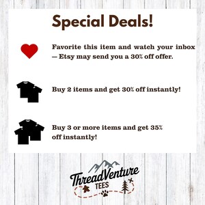 Puede incluir: Fondo blanco con texto "&iexcl;Ofertas especiales!" y un icono de coraz&oacute;n rojo. El texto dice "Favorito este art&iacute;culo y vigila tu bandeja de entrada - Etsy puede enviarte una oferta del 30% de descuento." y "&iexcl;Compra 2 art&iacute;culos y obt&eacute;n un 30% de descuento al instante!"