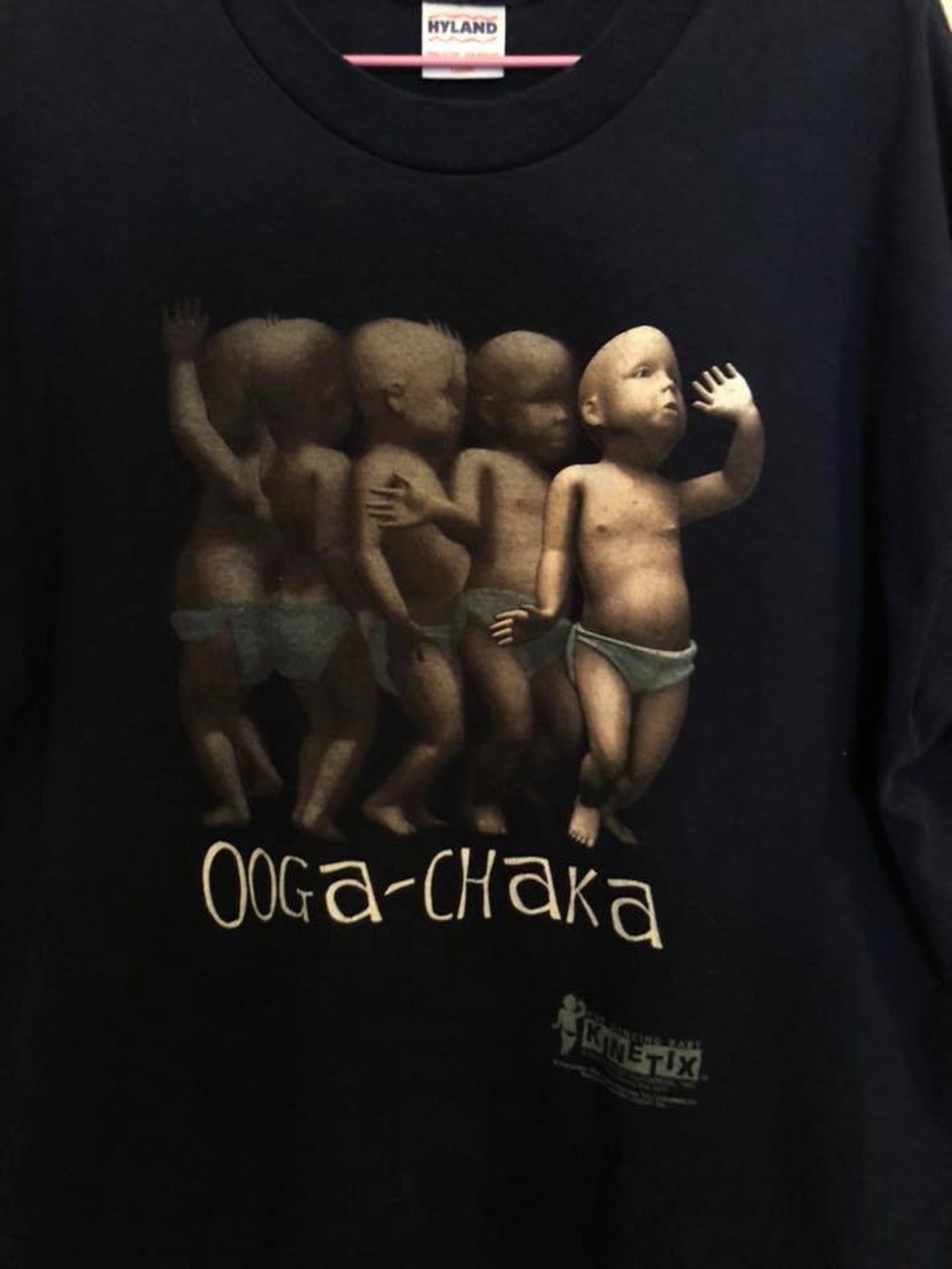 Vintage 90's Ooga Chaka the Dancing Baby Tees Etsy