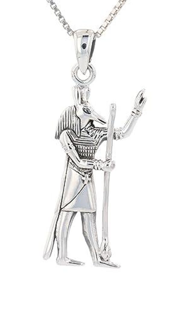 Jewelry Trends Ancient Egyptian God Set Sutekh Silver Pendant