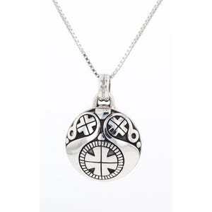 Viking Protection Amulet Sterling Silver Pendant Necklace 18&quot; | Jewelry Trends