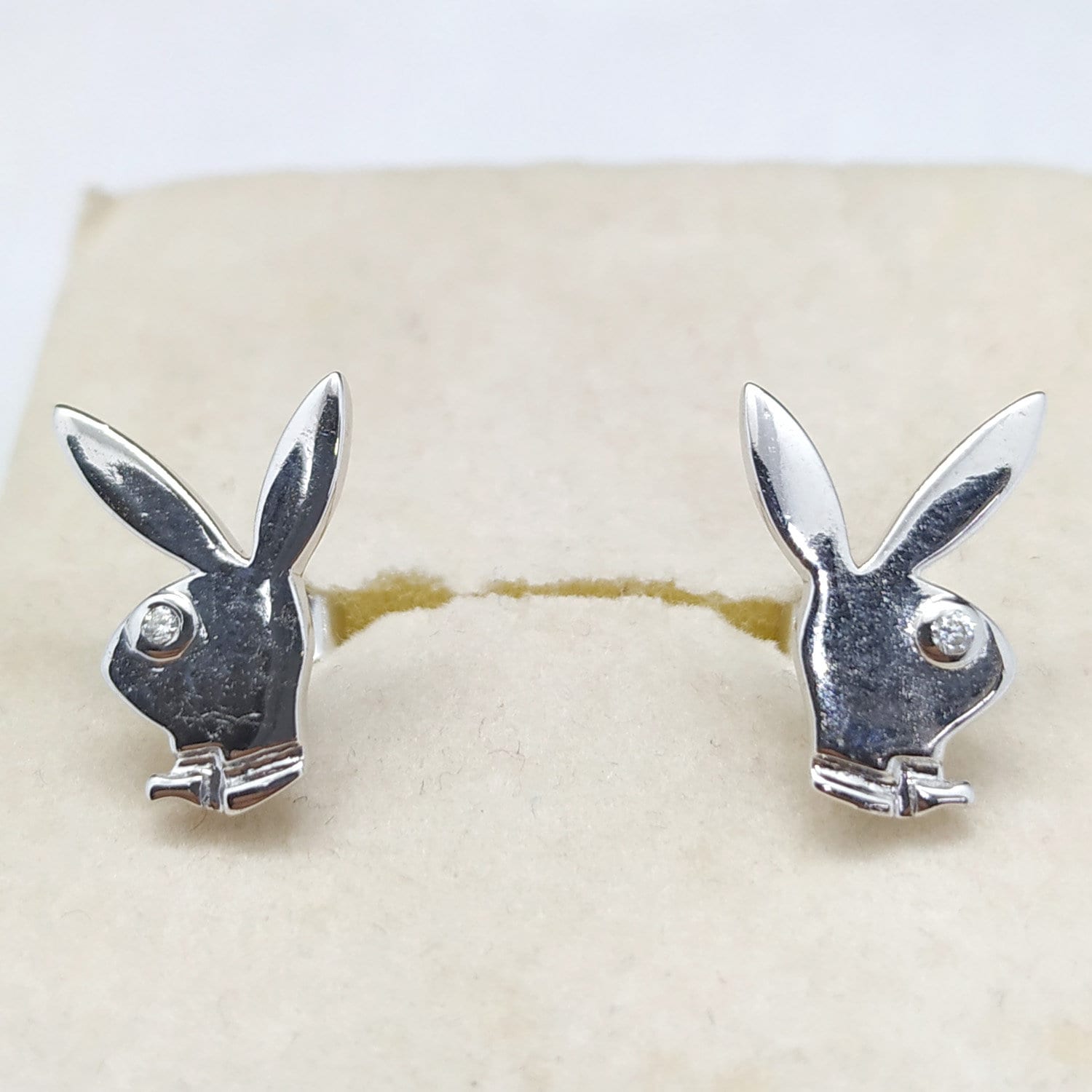 Orecchini A Perla Con Coniglio In Stile Vintage – Gioielli Minimal Animali Per Donna E Ragazza – Colore Oro - 4