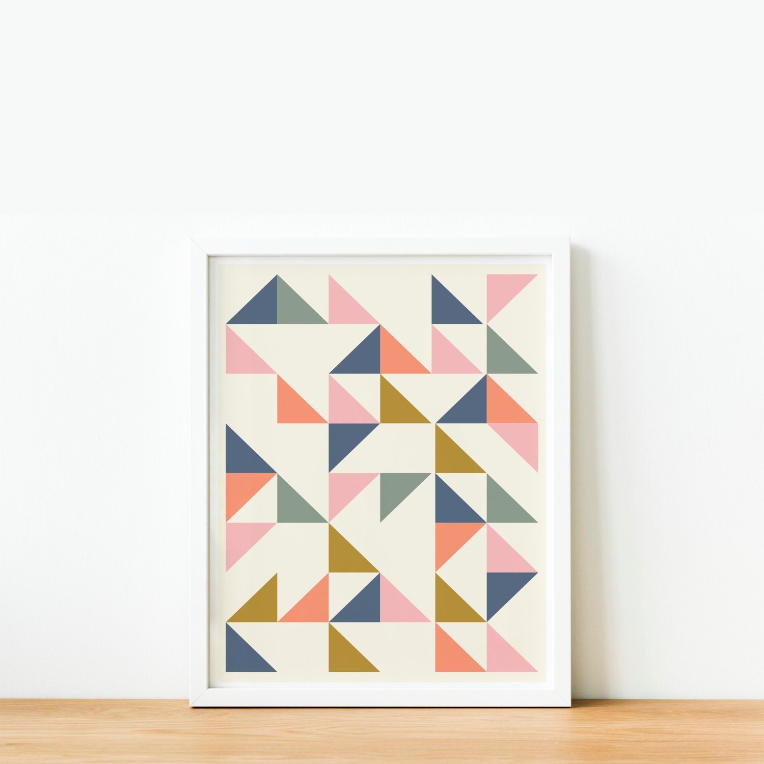 Colorful Modern Minimalist Geometric Triangle Design Poster, Instant  Download, Wall Art Printable, Contemporary Home Decor, Large Prints - Etsy