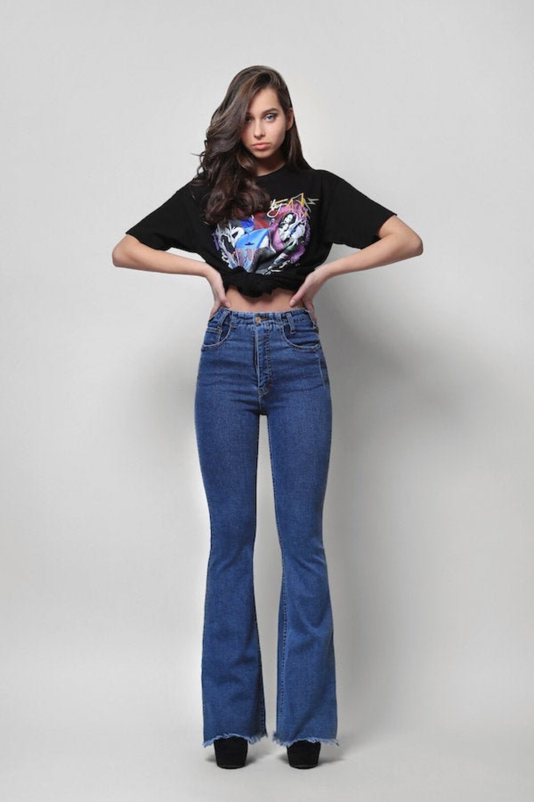 Jean push up bootcut sale