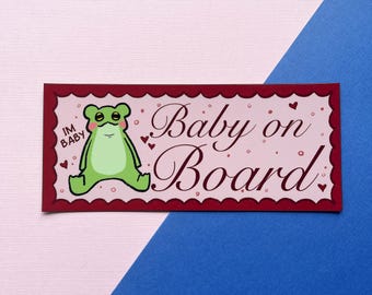 I'm Baby Car Magnet