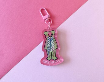 Only Nerves Liquid Shaker Keychain