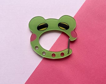 Frog Keychain Carabiner