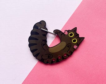 Cat Keychain Carabiner