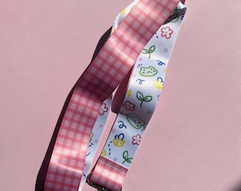 Spring Frog Doodle Lanyard