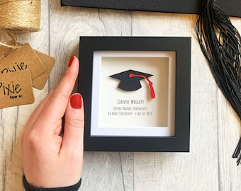 Graduation gift - Class of 2026 - Personalised Graduation Gift - Personalised University Graduation Print gift - graduation present