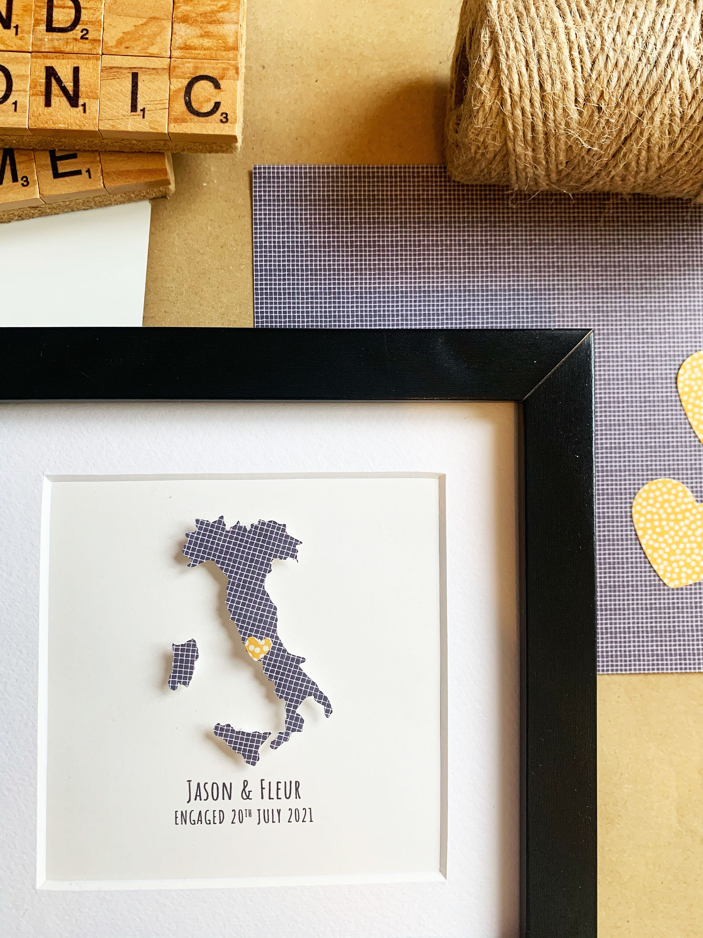 Engagement gift, Wedding gift, Engagement Gift for Couple, Paper Anniversary Gift, Personalized map engagement gift, first Anniversary Gift