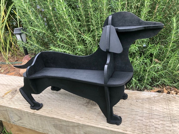 sausage dog bench