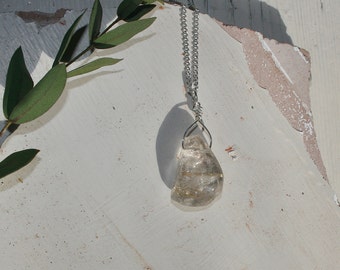 Rutilated Quartz Necklace