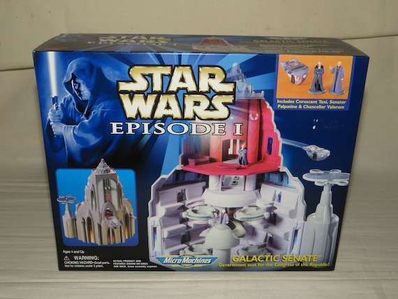 Vintage Star Wars Episode 1 Micro Machines Galactic Senate, Sealed