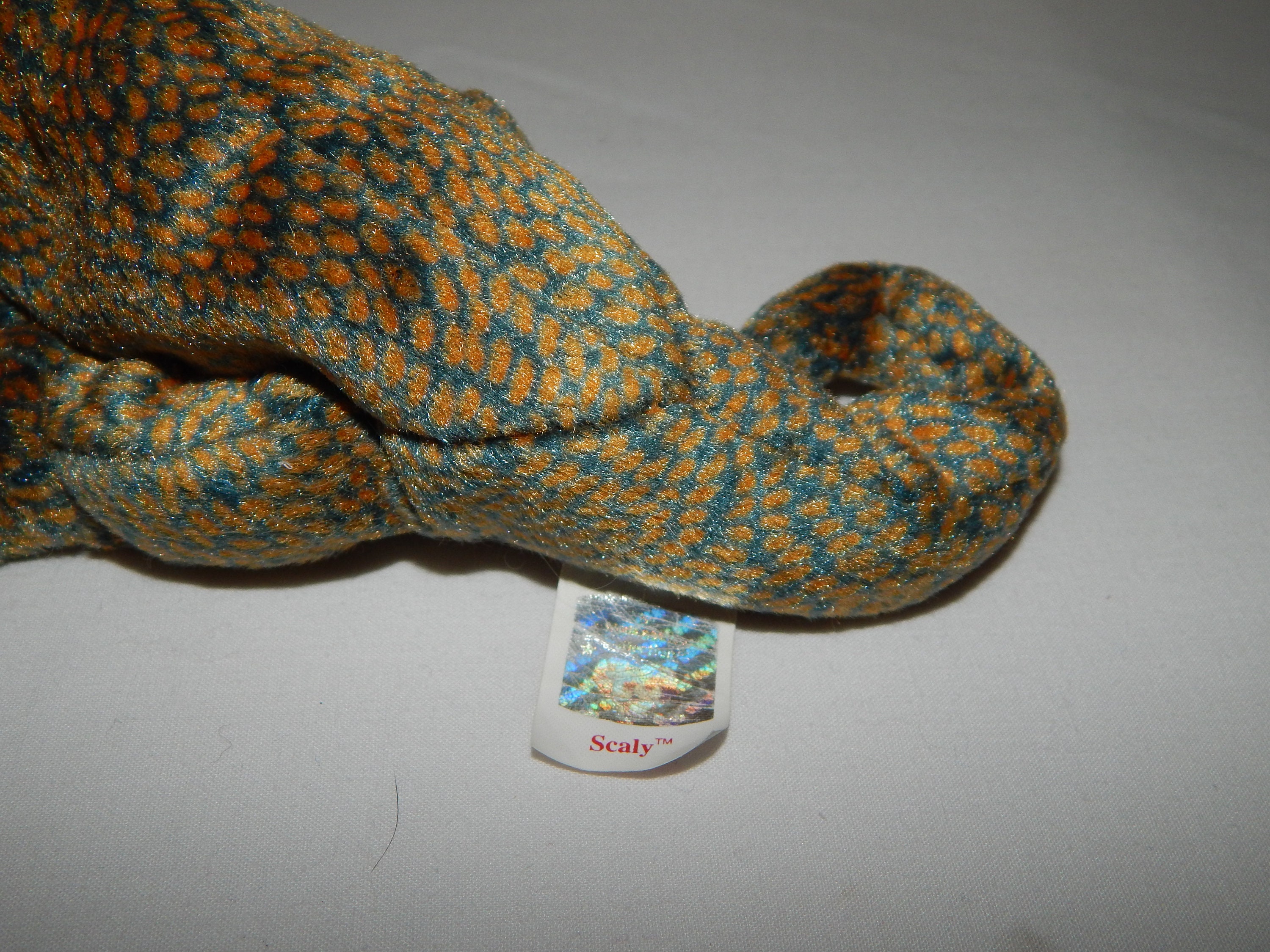 Ty Beanie Baby Retired Scaly The Dragon 1999 Ty Beanie Baby Retired Scaly The Dragon 1999