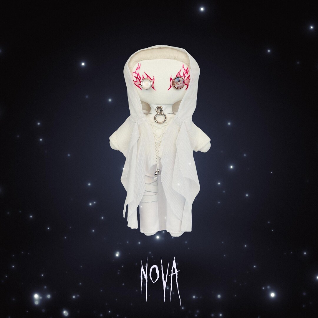 Healing Cosmic Alien Art Doll Nova - Modern Witch Spiritual Rag Doll - Etsy